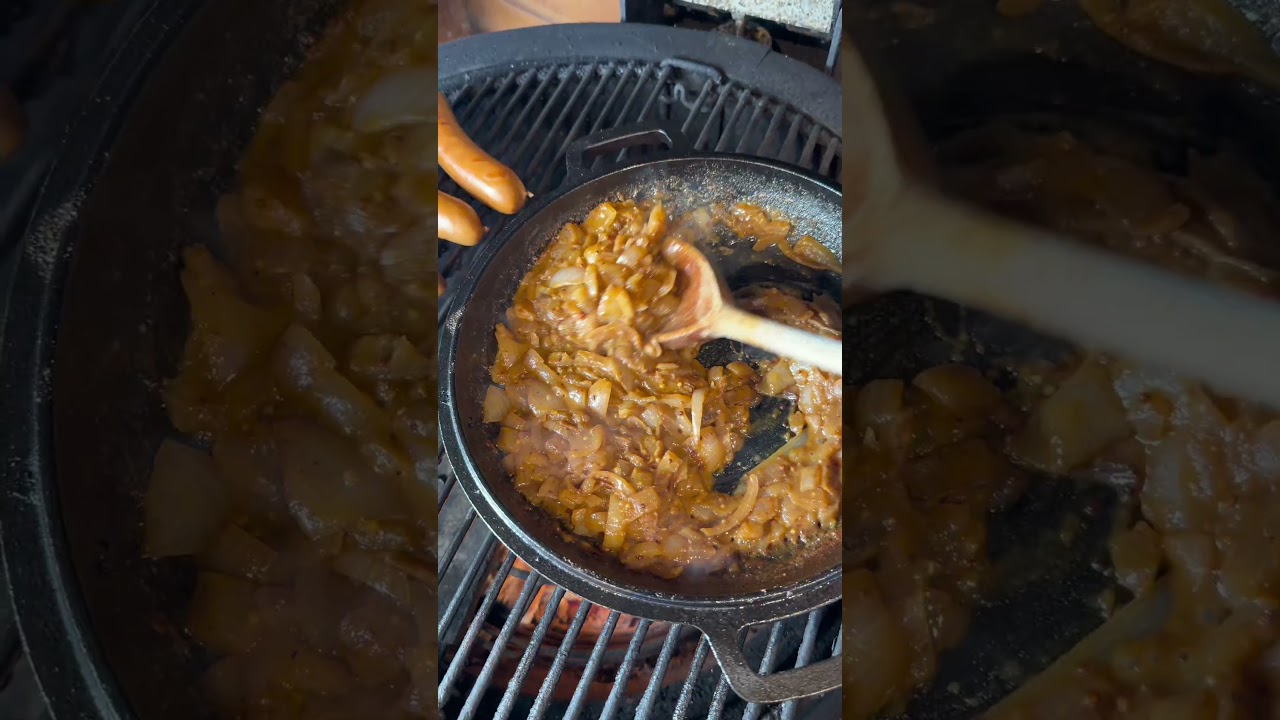 Budvar Braised Onion Hotdogs