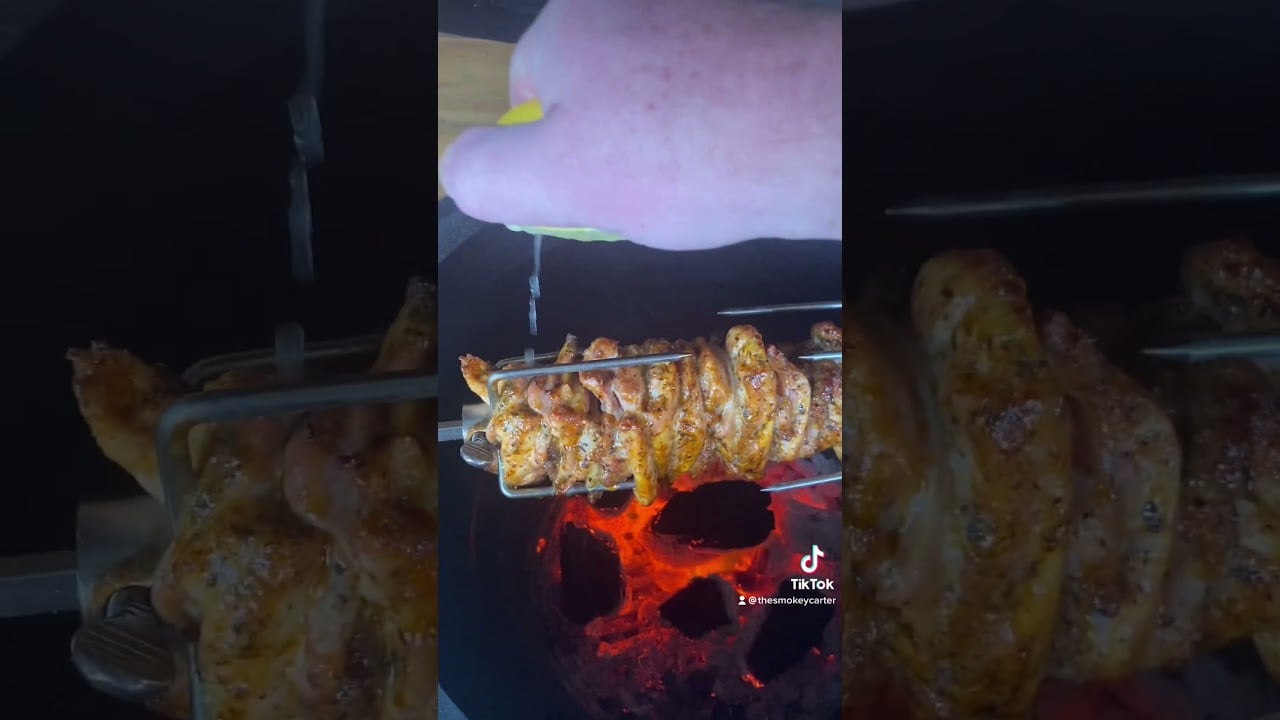 Greek Gyros on the Kamado Joe Joetisserie using one of our most popular rubs!