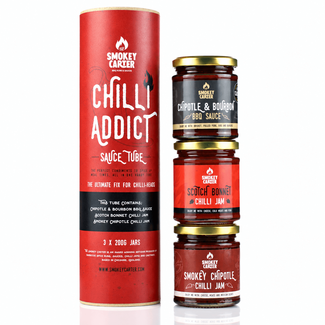 chilli addict sauce tube