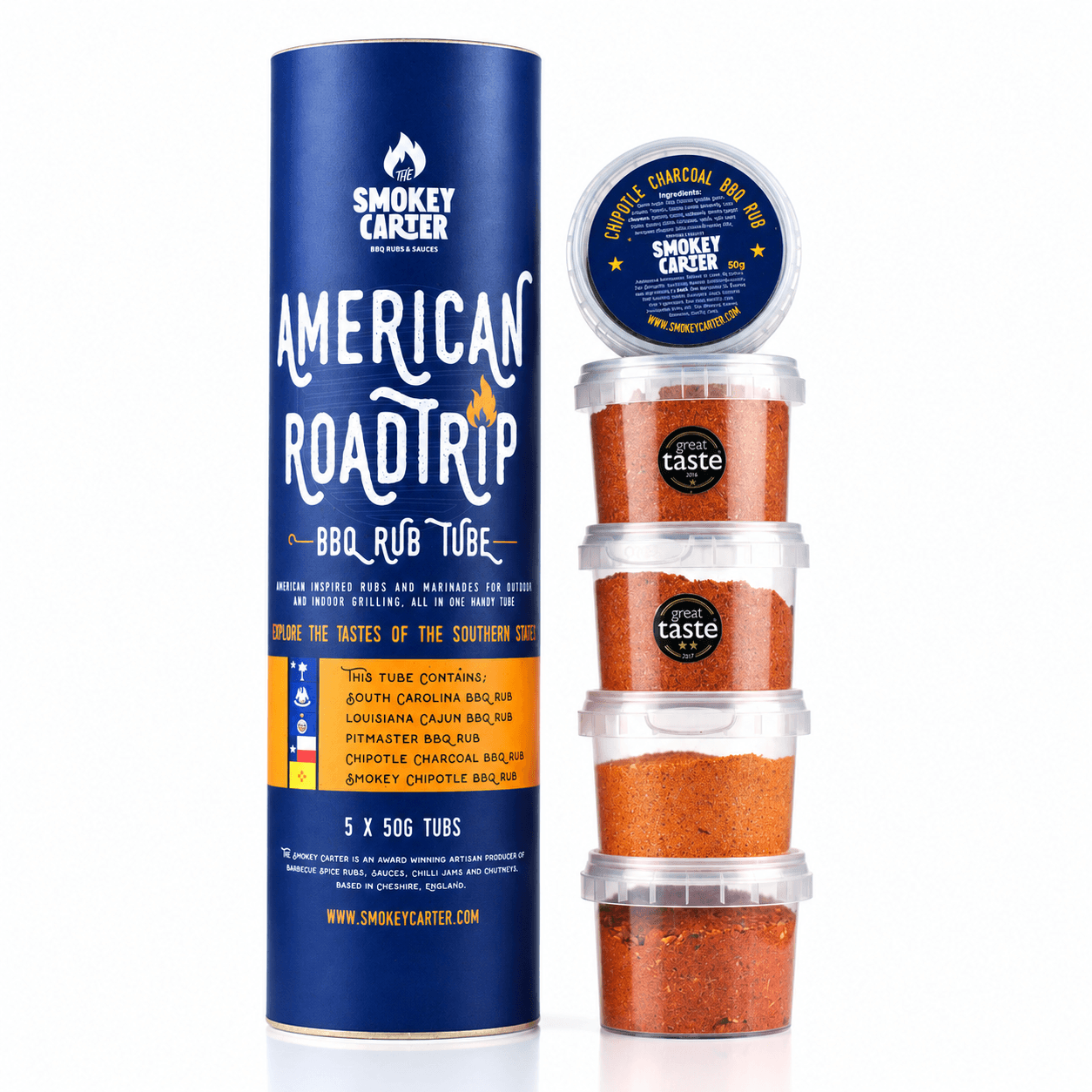 korean style bbq rub and sauce tube