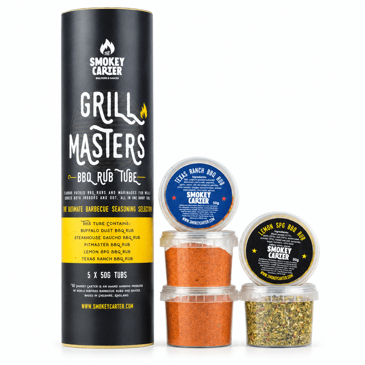 korean style bbq rub and sauce tube