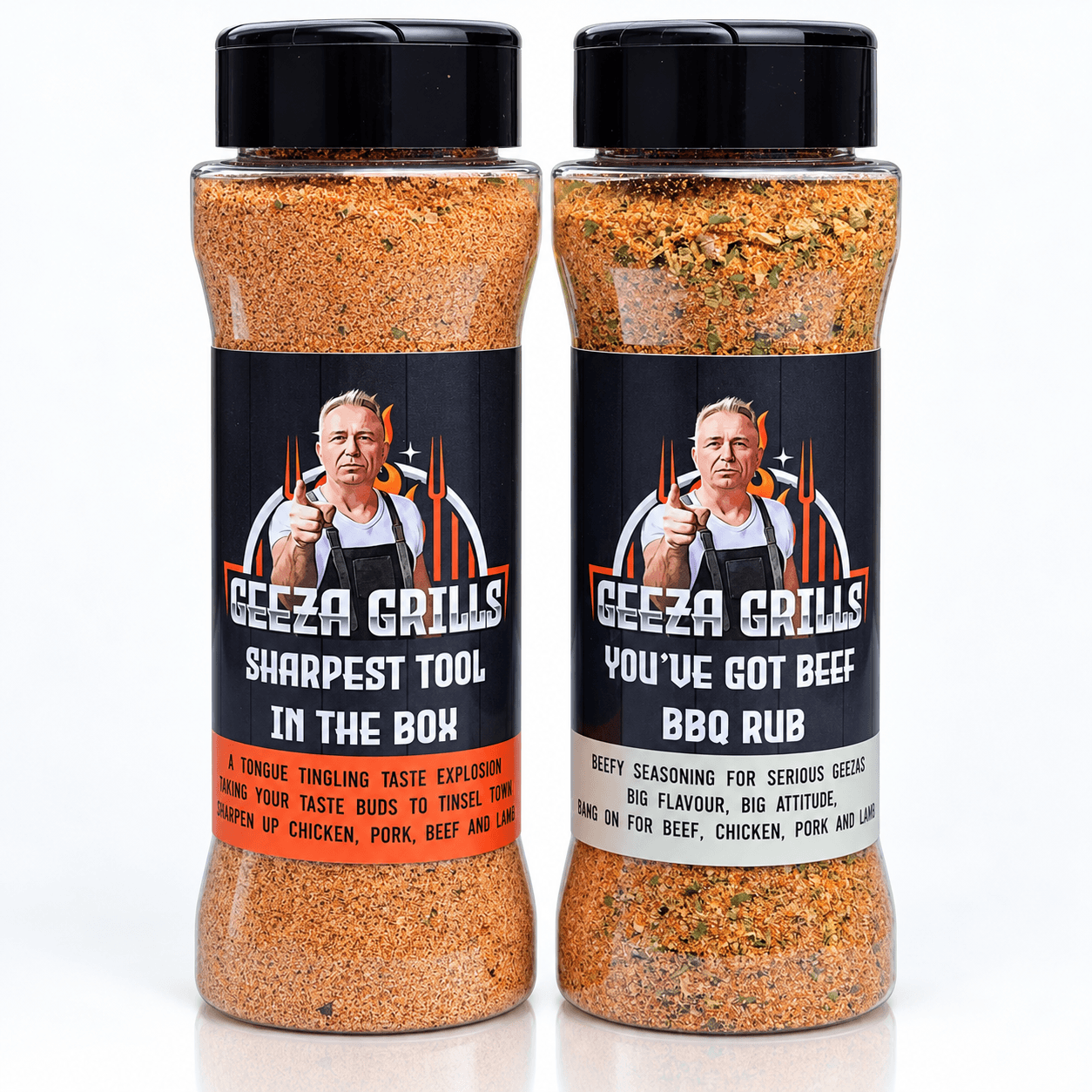 geeza grills collab bbq rub duo
