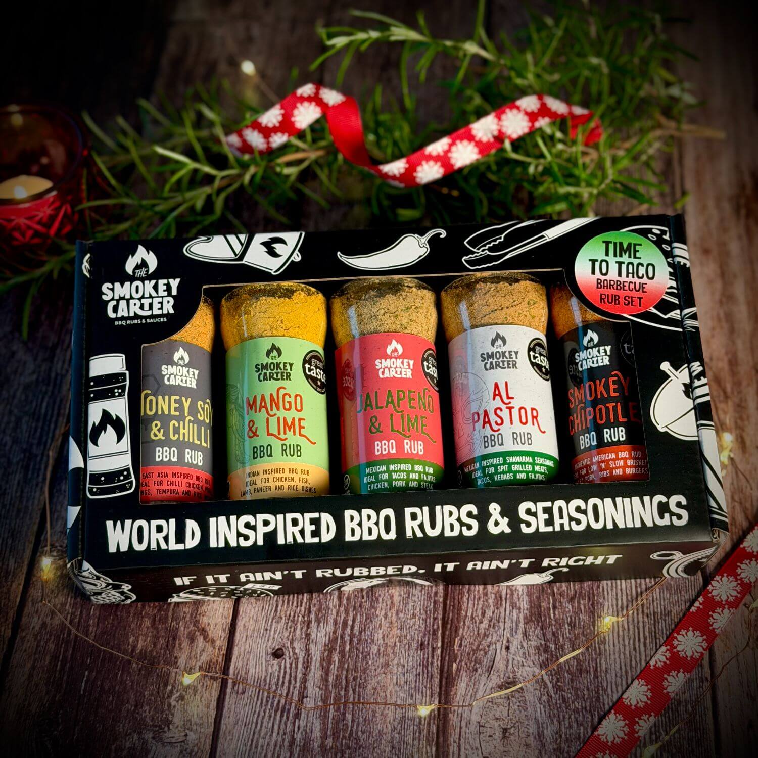 time to taco barbecue rub seasoning set