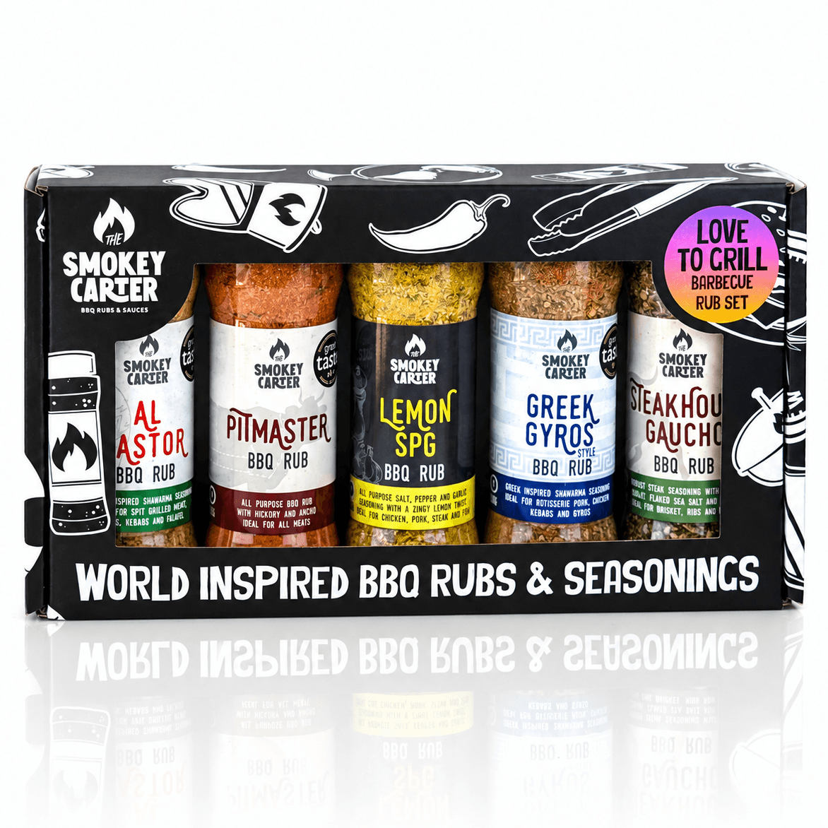 love to grill barbecue rub seasoning set