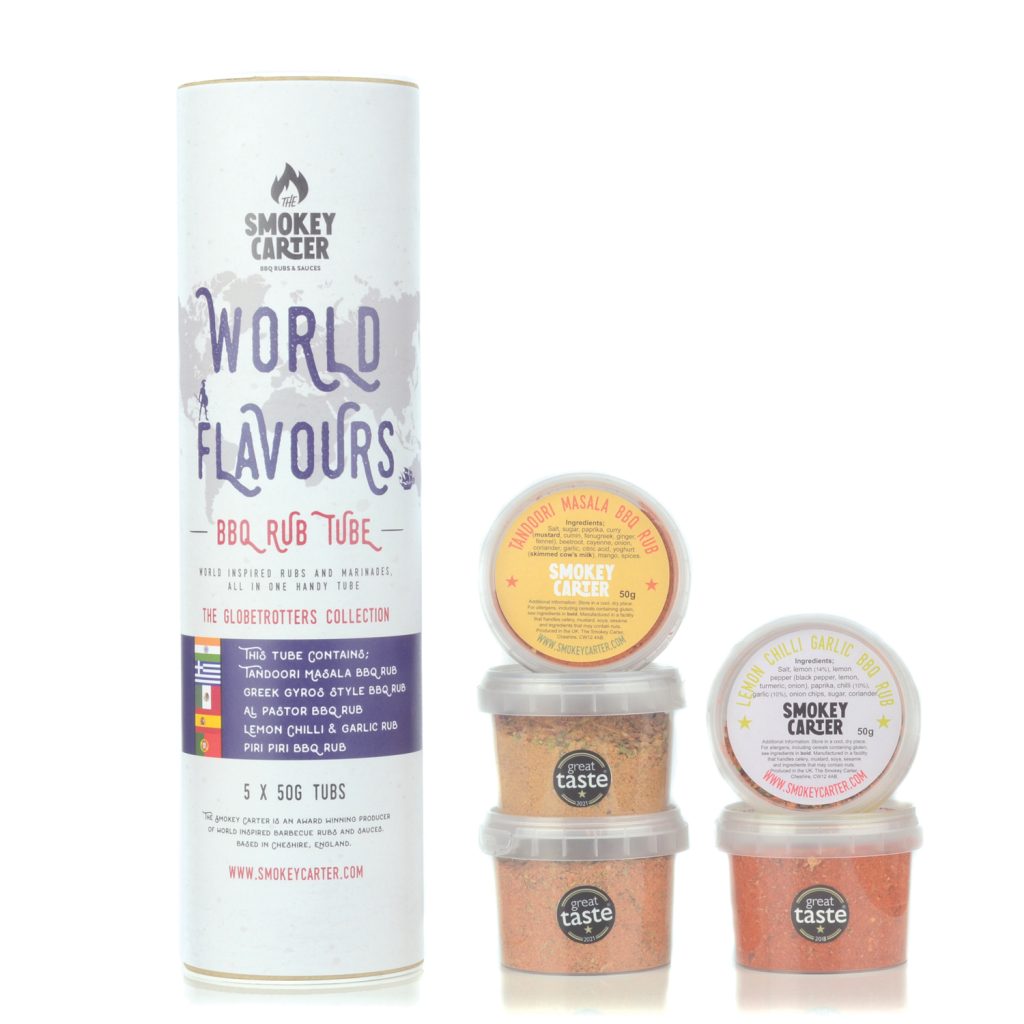 world flavours bbq rub tube